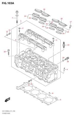 103A - CYLINDER HEAD