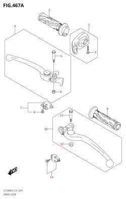 467A - HANDLE LEVER