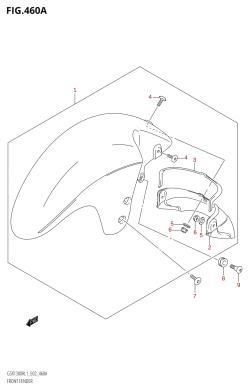 460A - FRONT FENDER