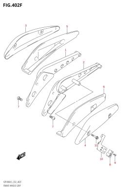 402F - FRAME HANDLE GRIP (VZR1800BZUF:L5:E19)