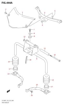 444A - FRONT BRACKET
