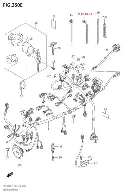 350E - WIRING HARNESS (VZR1800Z:L4:E33)