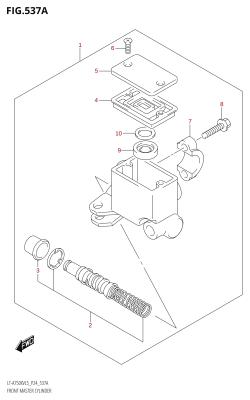 537A - FRONT MASTER CYLINDER
