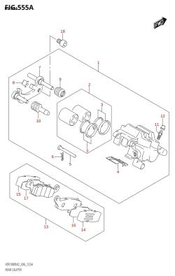 555A - REAR CALIPER