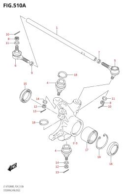 510A - STEERING KNUCKLE