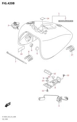 420B - FUEL TANK (VL1500B:L9:E33)