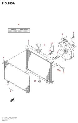 185A - RADIATOR (LT-A750X:L3:P28)