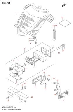 034 - REAR COMBINATION LAMP