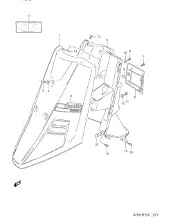 027 - FRONT LEG SHIELD (MODEL L E41)