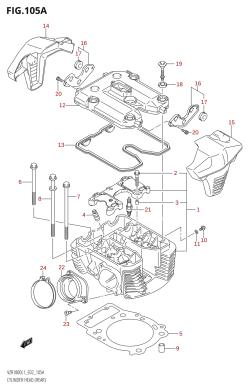 105A - CYLINDER HEAD (REAR)