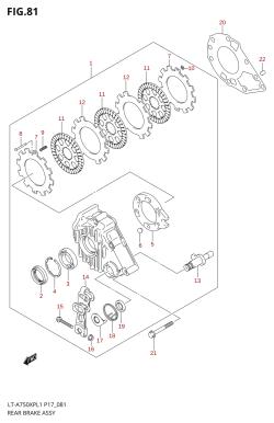 081 - REAR BRAKE ASSY