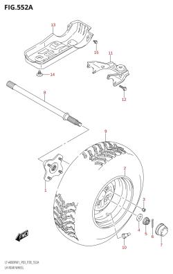 552A - LH REAR WHEEL