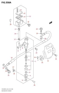 558A - REAR MASTER CYLINDER