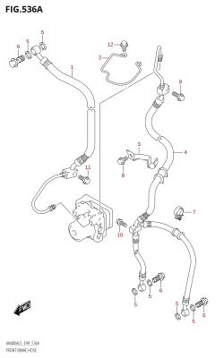 536A - FRONT BRAKE HOSE