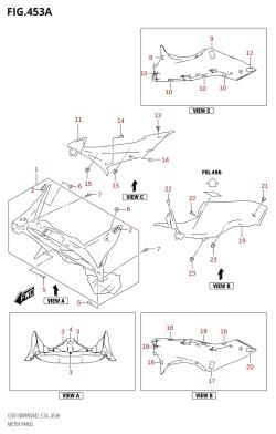 453A - METER PANEL (GSX1300RRQ)