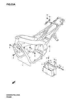 33A - FRAME (MODEL K4 /​ K5 /​ K6)