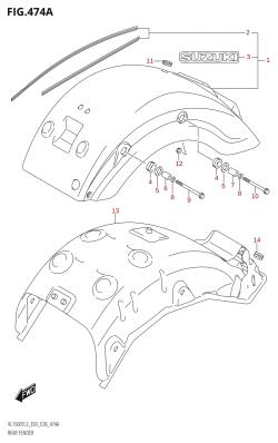 474A - REAR FENDER