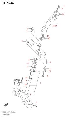 524A - STEERING STEM