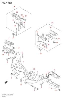 415A - FOOTREST