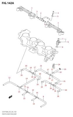 142A - THROTTLE BODY HOSE /​ JOINT