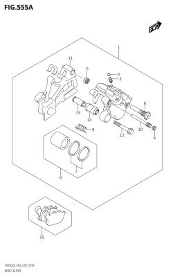 555A - REAR CALIPER