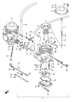 012 - CARBURETOR (MODEL K /​ L /​ M /​ N /​ P)