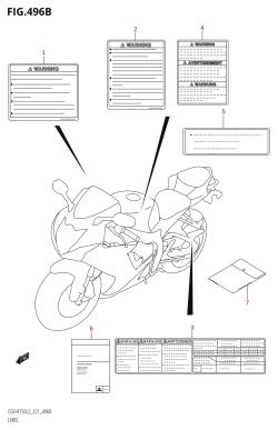 496B - LABEL (GSX-R750:L2:E24)