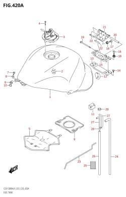 420A - FUEL TANK (GSX1300RA:L9:E03)