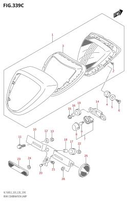 339C - REAR COMBINATION LAMP (VL1500:L3:E33)