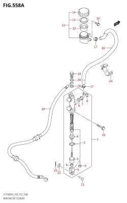 558A - REAR MASTER CYLINDER