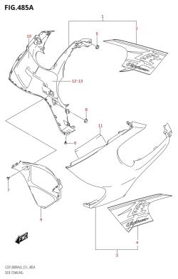 485A - SIDE COWLING