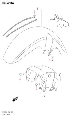 460A - FRONT FENDER