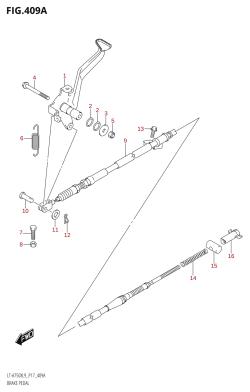 409A - BRAKE PEDAL