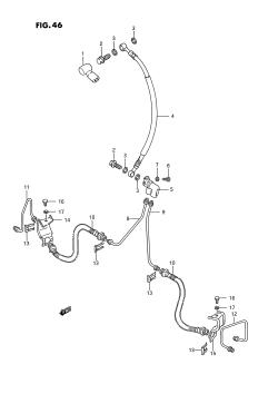 046 - FRONT BRAKE HOSE