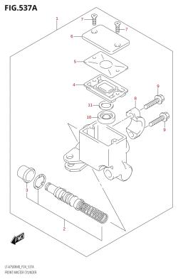 537A - FRONT MASTER CYLINDER