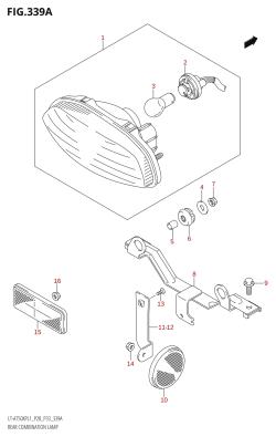 339A - REAR COMBINATION LAMP (LT-A750XP:L1:P28)