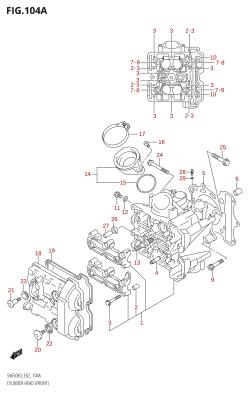 104A - CYLINDER HEAD (FRONT) (K3,K4,K5,K6)