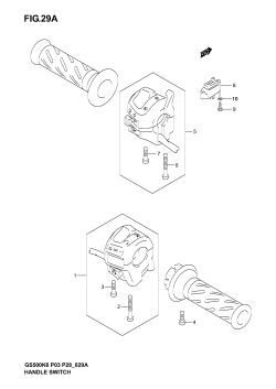 29A - HANDLE SWITCH (MODEL K6)