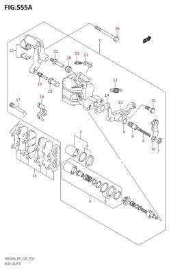 555A - REAR CALIPER (K6,K7,K8)