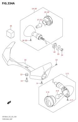 334A - TURNSIGNAL LAMP (VZR1800:L4:E03)