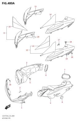 480A - AIR INTAKE PIPE