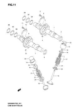 011 - CAMSHAFT-VALVE