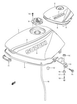 033 - FUEL TANK (MODEL K /​ L)
