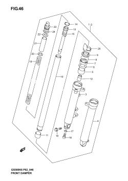 046 - FRONT DAMPER (MODEL K3)
