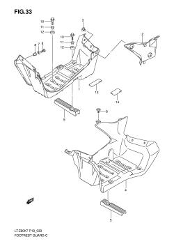 033 - FOOTREST GUARD