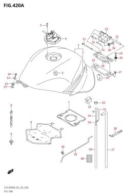 420A - FUEL TANK (K8)