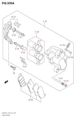 535A - FRONT CALIPER