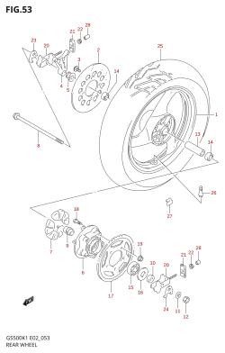 053 - REAR WHEEL