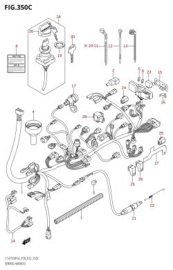 350C - WIRING HARNESS (LT-A750XPZ:L4:P28)