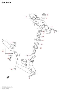 525A - STEERING DAMPER